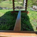 Old wooden table