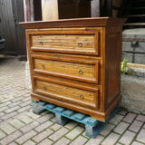 Dresser wooden massif and bamboo