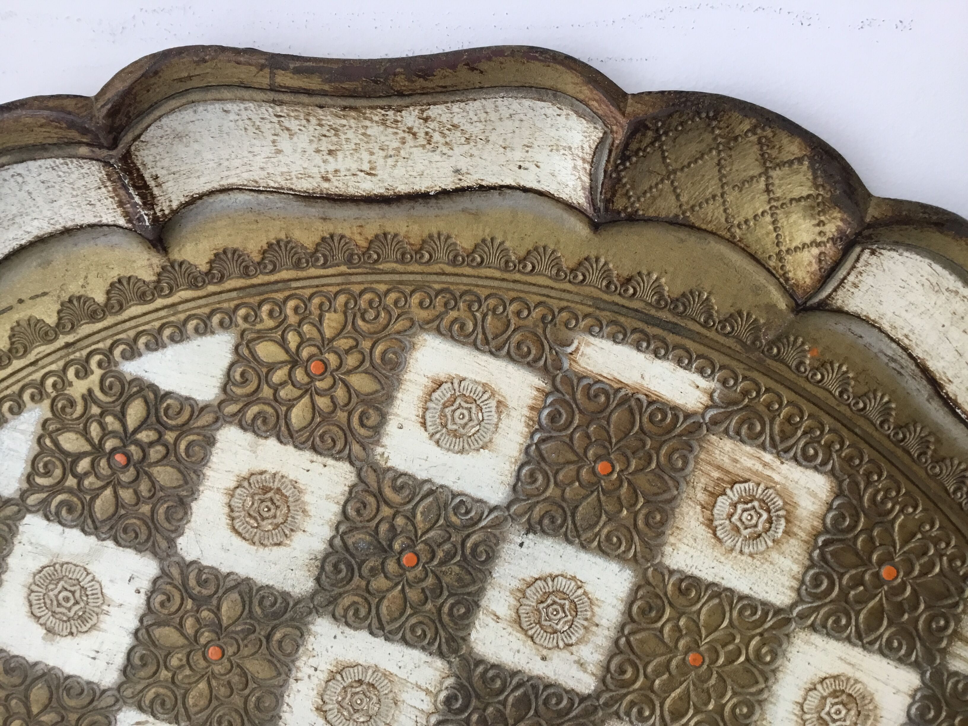 Italian wood platter Florentina Legnolita
