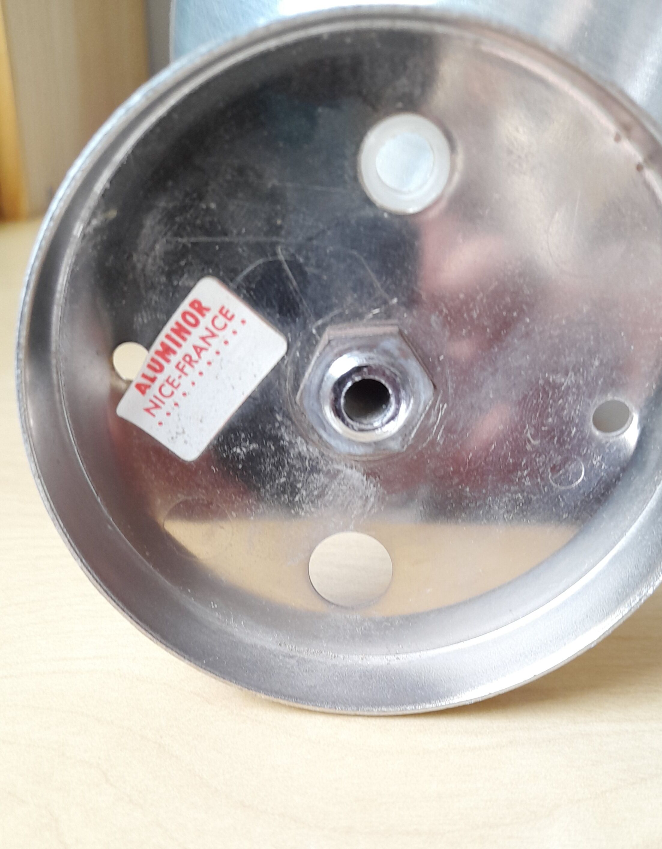 Pair of eyeball spots, Alumininor