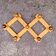 Portemanteau extensible vintage en pin