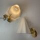 Pair of Murano Glass Wall Lamps, Italy, 1980s