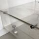 Hifi or tv furniture in plexiglass with wheels - design 1970 space-age