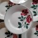 Assiettes plates Vernon – H.B.C. – années 40