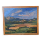 Oil on canvas