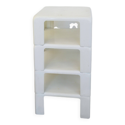 Ensemble de 4 tables basses Quattro Gatti Mario Bellini Annés 70