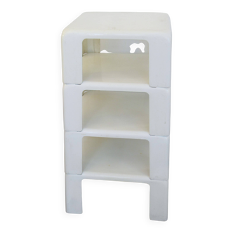 Set of 4 Quattro Gatti Mario Bellini coffee tables from the 70s