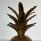 Pineapple ice bucket in brass and steel