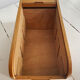 Boîte de rangement vintage en bois