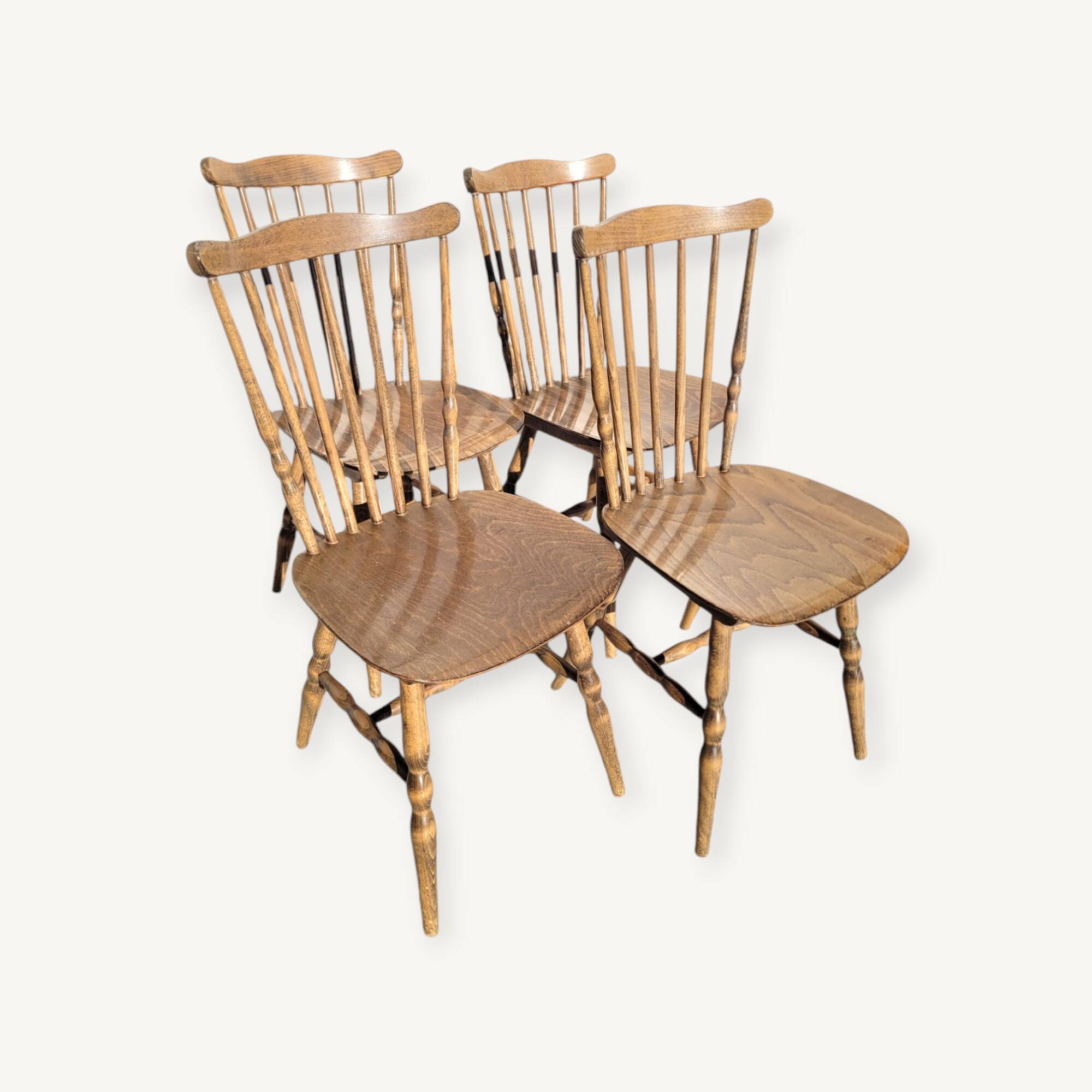 Set of 4 Baumann Florida Western Chairs