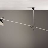 Lampe de plafond à contrepoids JJM Hoogervorst Anvia Pays-Bas 1957