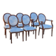 4 chairs and 2 armchairs