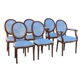 4 chaises et 2 fauteuils