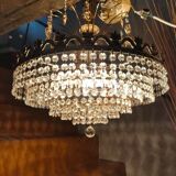 Lustre swarovski en cristal
