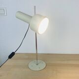 Desk spot lamp, 1950s, beige metal