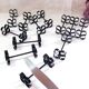 Box of 12 wrought iron cutlery holders