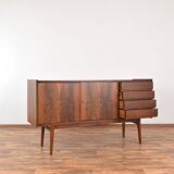 Mid-Century Walnut Sideboard by S. Albrecht, 1960s.