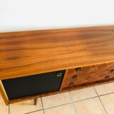 Vintage walnut sideboard 1960