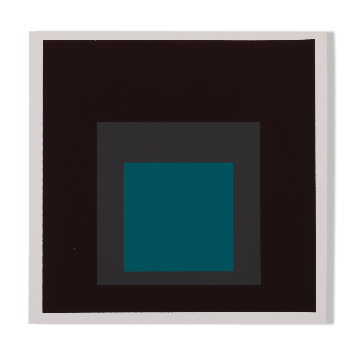 Josef ALBERS: Homage to the Square, Set Off - Colour Screen Print
