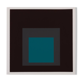 Josef ALBERS: Homage to the Square, Set Off - Colour Screen Print