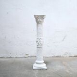 Old plaster column