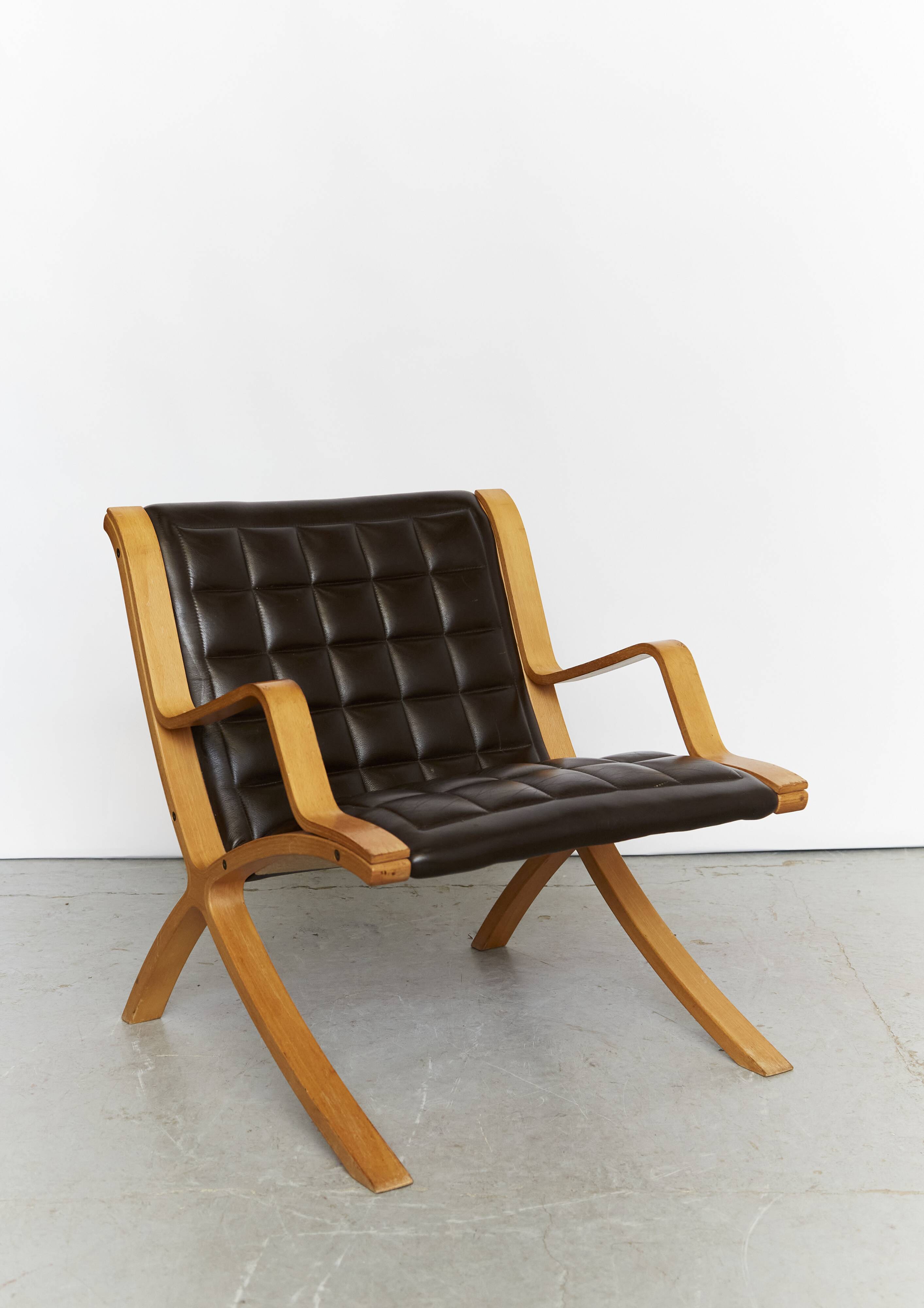 Pair Peter Hvidt & Orla Mølgaard-Nielsen AX Chairs for Fritz Hansen