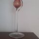 Bougeoir en verre design