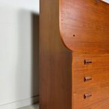 1960s Vintage Danish Teak Secretary by Børge Mogensen - Søborg Møbelfabrik