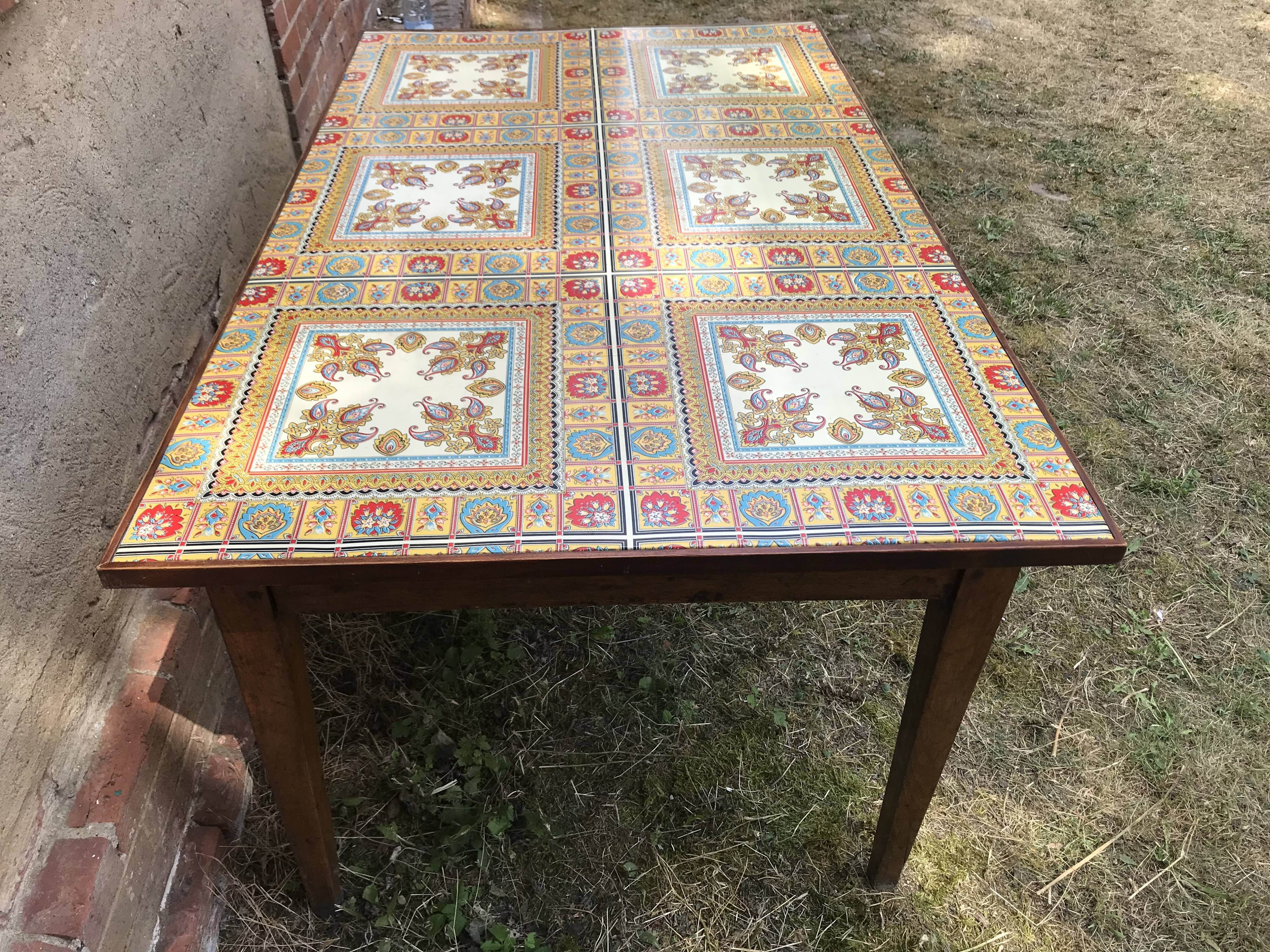 Old kitchen table