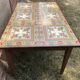 Table de cuisine ancienne