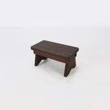 Wooden rustic stool Ca.1880