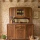Buffet art déco en noyer massif