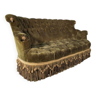 Joli canapé Napoléon III