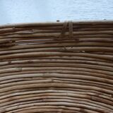 Bauhaus rattan basket from 1960