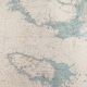 Ancient south Brittany marine map from Trevignon to Lorient