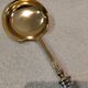 Louche dessert spoon silver 950 Minerva Louis XVI style