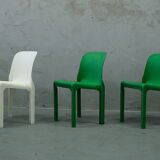 Dinning Chairs by Vico Magistretti for Artemide, set of 3, Italy 1970's