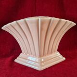 Pink art deco vase