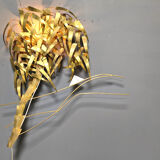 Palm tree wall light by Daniel D'Haeseleer, 1970s