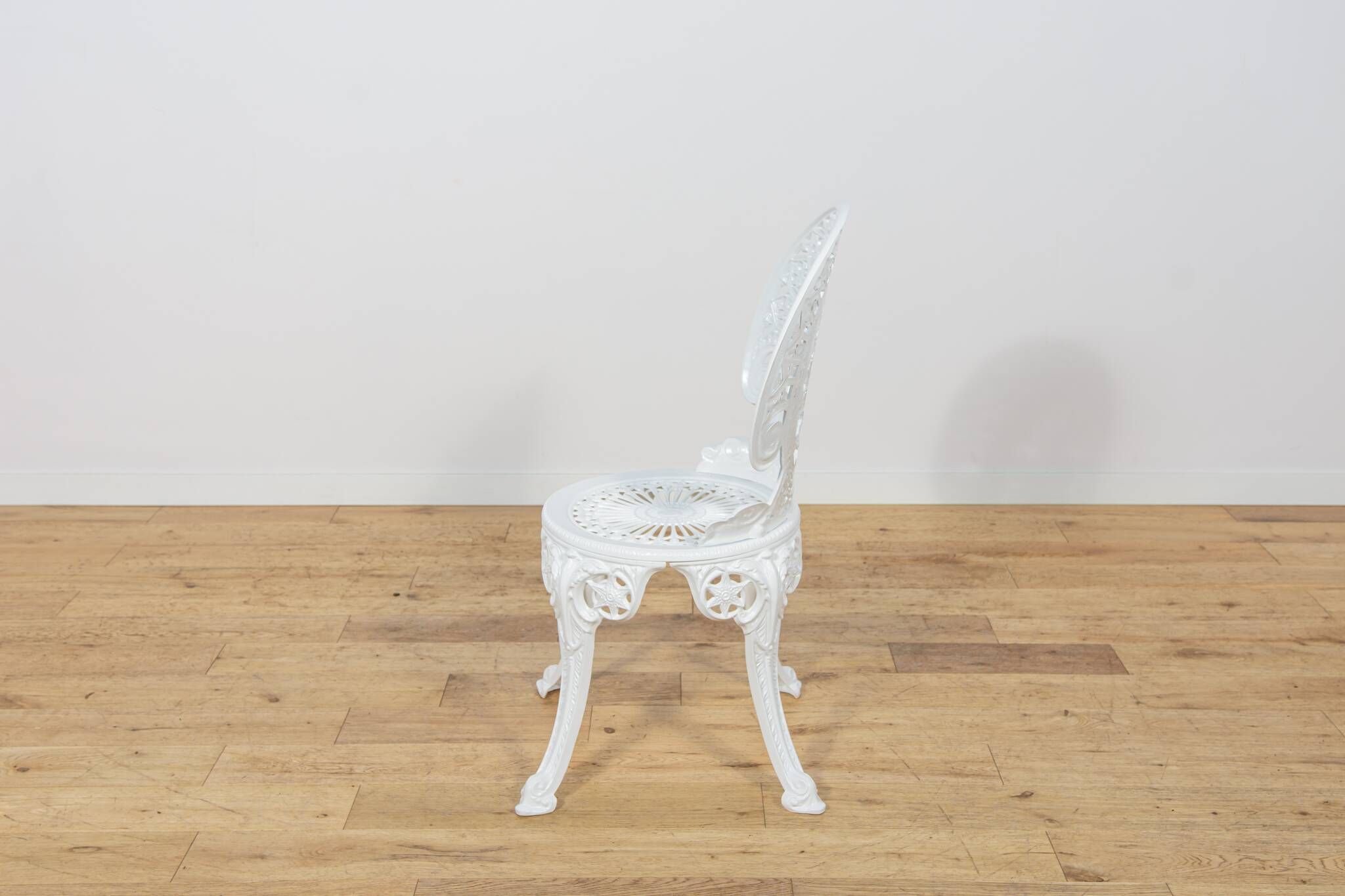 Victorian-Style Aluminium Garden Dining Set, United Kingdom, 1950s