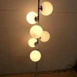 Chrome and opaline lamppost, 70s