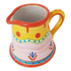 Small ceramic milk jug pitcher Signed Festin coquin
