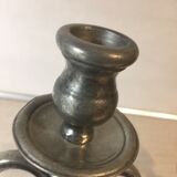 Tin candlestick