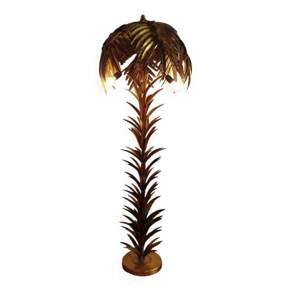 Lampadaire Palmier Vintage .