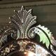 Murano Venice cut Crystal mirror