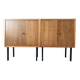 Vintage Scandinavian sideboard 2 modules in oak, 1960s