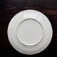 Onnaing ironstone dessert plate "Fleurs Jetées" brown