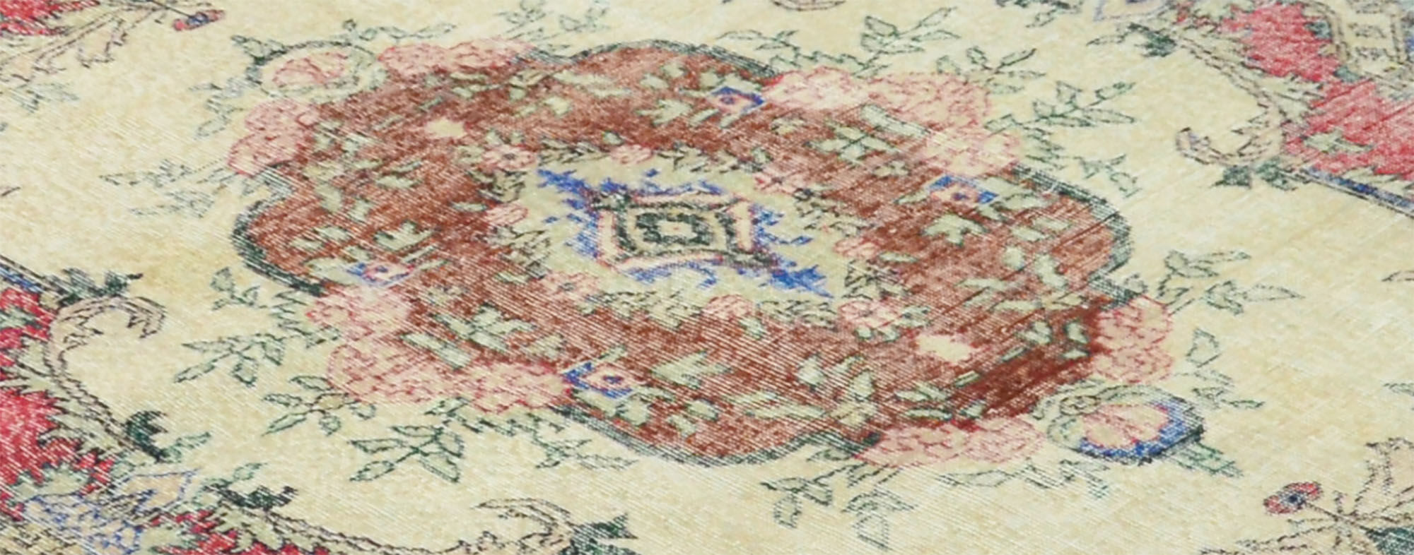 Anatolian handmade vintage rug 313 cm x 168 cm