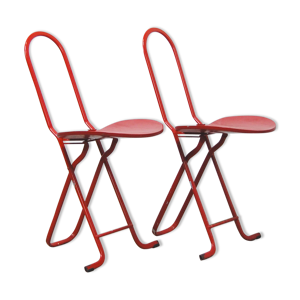 Paire de chaises pliantes Thema