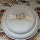 4 antique Sarreguemines plates, "Eclat" pattern